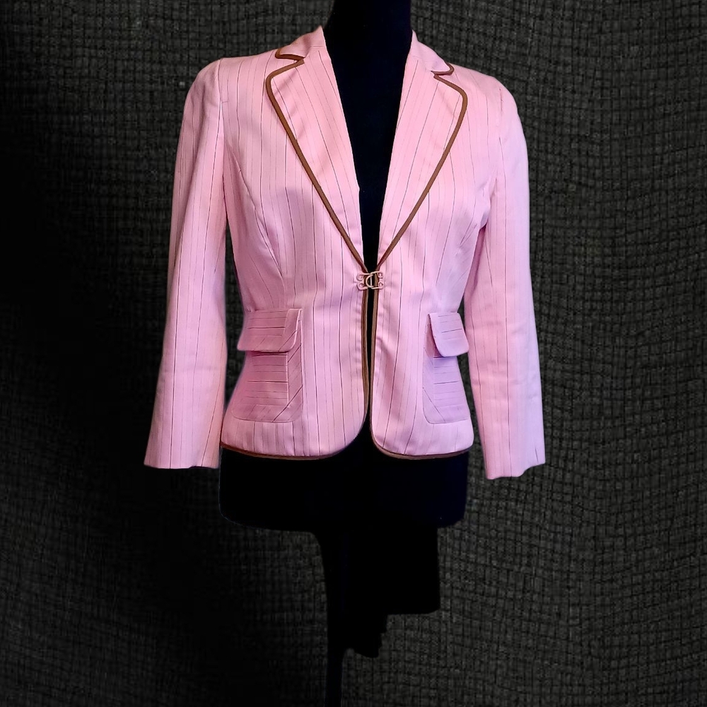 Express Tailored Pink Blazer, 3/4 Sleeve, Size 6